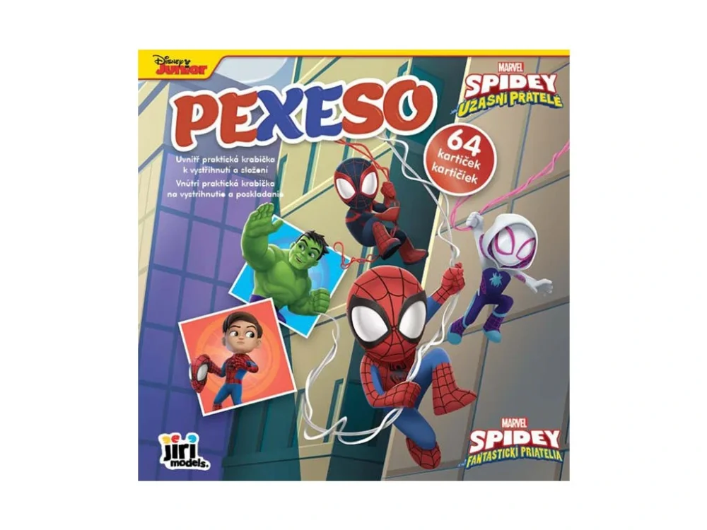 Bezpečná Platba Pexeso v sešitu Spidey