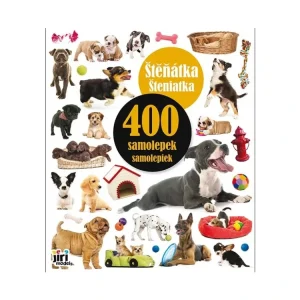 Akční Nabídka 400 samolepek Štěňátka