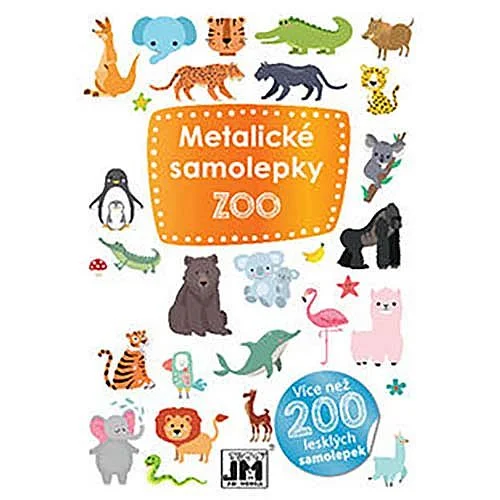 Expresní Doručení Matalické samolepky, Zoo