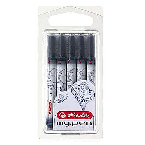 Jen Po Omezenou Doba Bombičky inkoustové Herlitz my.pen, 5 ks