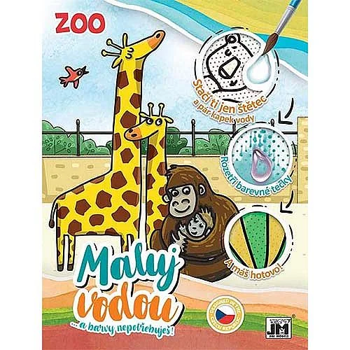 Koupit Online Vodové omalovánky, Zoo