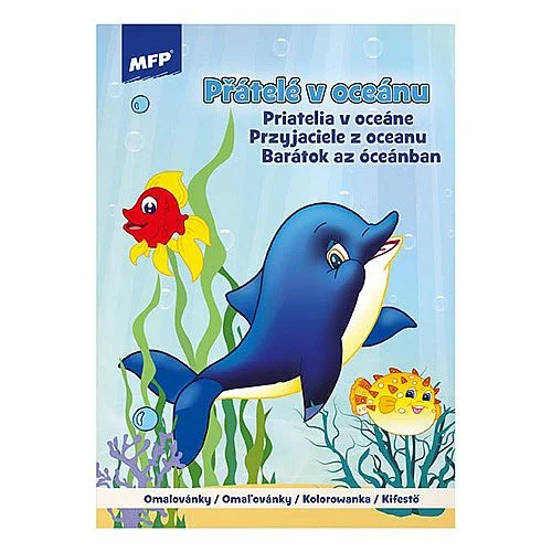Kup Teď Omalovánky MFP, A4, přátelé v oceánu