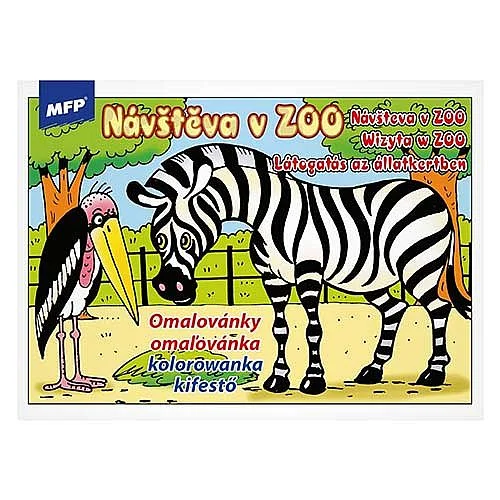 Jen Po Omezenou Doba Omalovánky MFP, Návštěva v Zoo