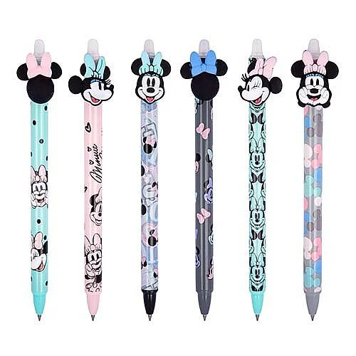 Gumovatelné pero Minnie Mouse, modrá náplň Bezpečná Platba
