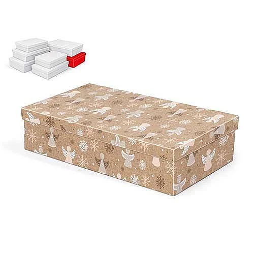 Krabice dárková vánoční A-V009, 36 x 22 x 9 cm Top Prodej