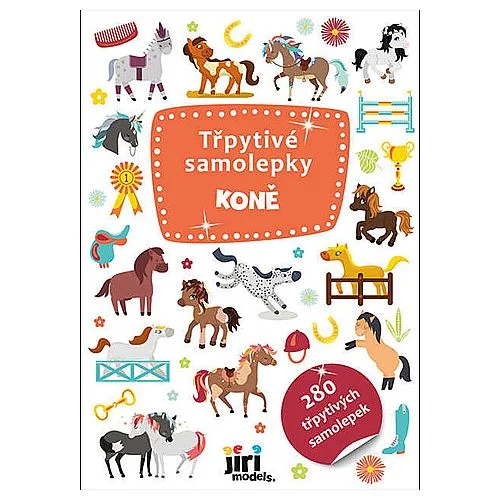 Cenově Výhodný Třpytivé samolepky, koně