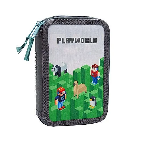 Penál 2 patrový prázdný, Playworld Akční Cena