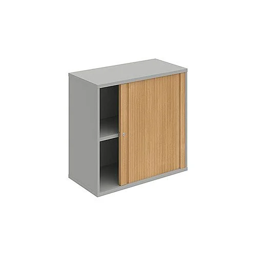 Nejprodávanější Skříň policová roletová pravá 76.8*80 cm SZ28003P, šedá/dub