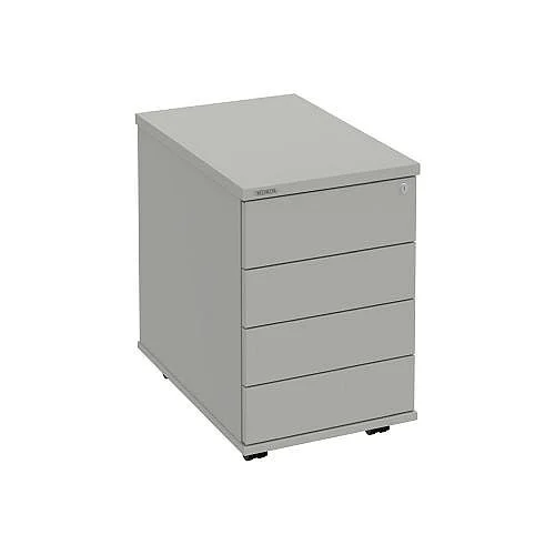 Kontejner, 4 zás.1podél, hl. 60 cm K34CPTOP, šedá/šedá Novinka
