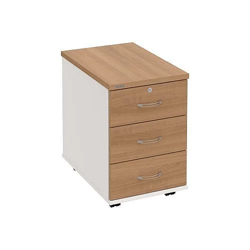 Kontejner3 zás., podél, hl. 60 cm K33ZP, bílá/višeň Dokud Zásoby Vydrží