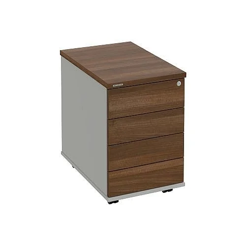 Originální Kontejner, 4 zás.1nap., hl. 60 cm K34CPTON, šedá/ořech