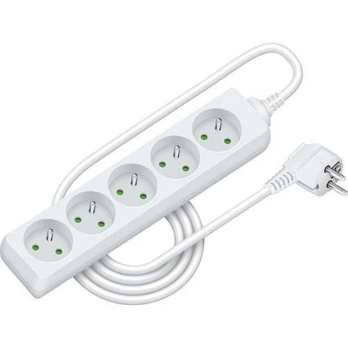 Prodlužovací kabel 5 zásuvek, 2 m Hit Sezóny