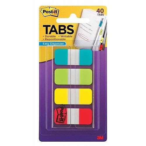 Záložka Post-it 15,8 x 38,1 mm, 4 x 10 ls Cenově Výhodný