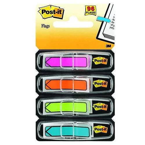 Rychlé Dodání Záložka Post-it 11,9 x 43,1 mm, 4 x 24 ls, šipky