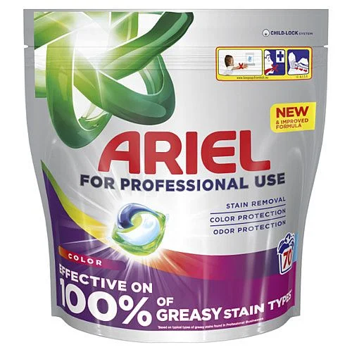 Oblíbený Prací kapsle Ariel Professional, color, 70 ks