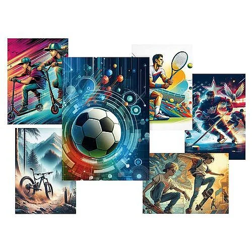 Pohlednice, sport Akce