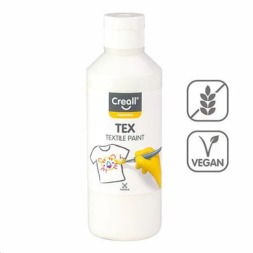 Barva textilní Creall TEX 250 ml, bílá Akce