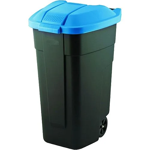 Odpadkový koš 110 l, modré víko Pouze Dnes