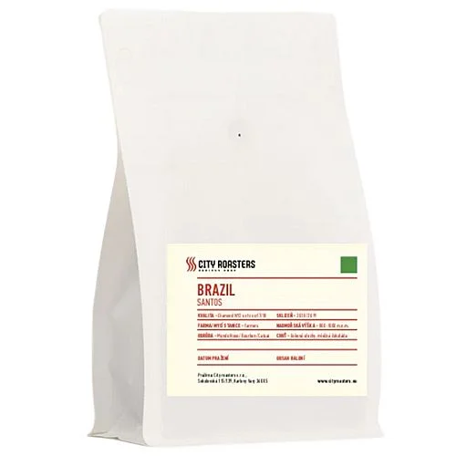 Káva zrnková Brazil Santos, 250 g, 100% Arabica Víkendová Akce