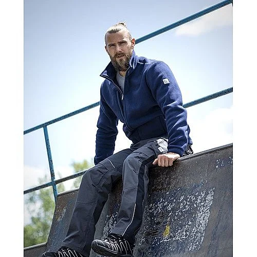 Levný Fleecová mikina Polar 450 modrá,