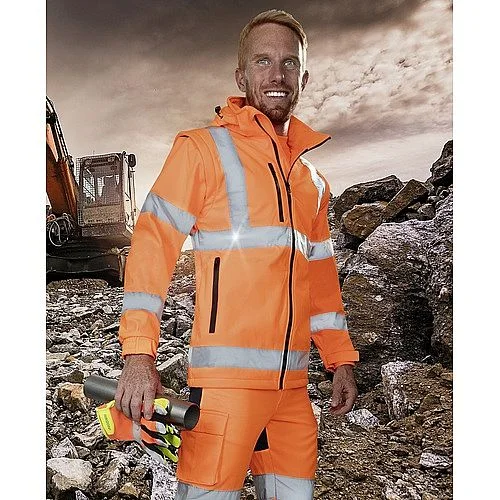 Reflexní bunda REF502 oranžová, Aktuální