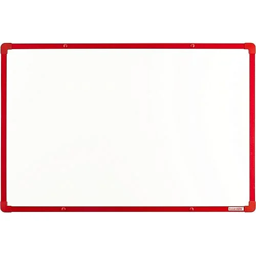 Magnetická lakovaná tabule s červeným rámem, 60 x 90 cm Finální Výprodej