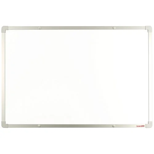 Must-Have Magnetická keramická tabule se stříbrným rámem, 60 x 90 cm