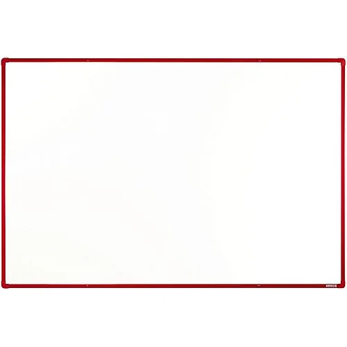 Magnetická keramická tabule s červeným rámem, 180 x 120 cm Akční Cena
