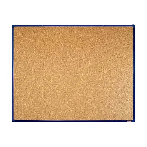 Korková tabule s modrým rámem, 150 x 120 cm Top Prodej