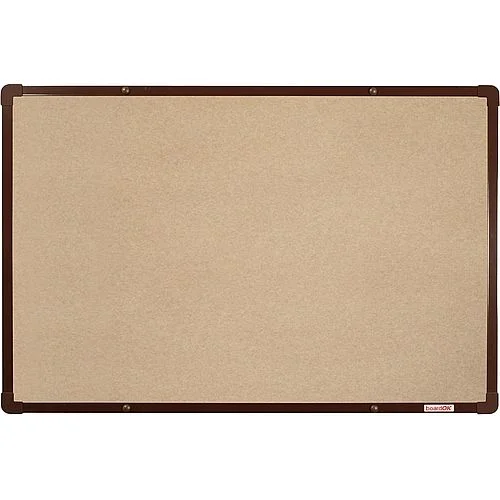 Přímo Od Výrobce Textilní tabule s hnědým rámem, 60 x 90 cm