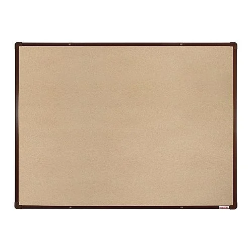 Top Prodej Textilní tabule s hnědým rámem, 120 x 90 cm