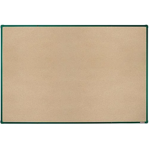 Autentický Textilní tabule se zeleným rámem, 180 x 120 cm