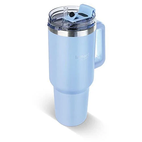 Termohrnek Huge Lamart 900 ml, modrý Autentický
