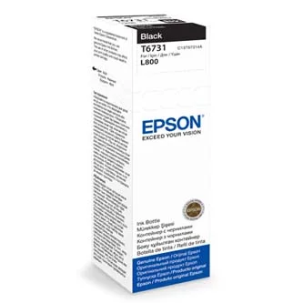 Epson originální ink C13T67314A, black, 70ml, Epson L800 Ihned K Objednání