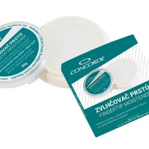 Gelový navlhčovač prstů Concorde - kulatý, 20 g Super Cena