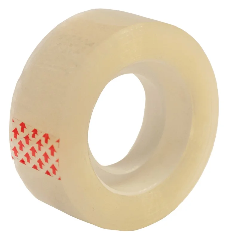Kancelářská lepící páska Ekonomy - akryl, 18 mm x 20 m, transparentní, 8 ks - DOPRODEJ Expresní Doručení