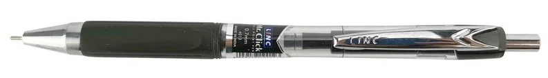 Kuličkové pero Linc Mr. Click - 0,3 mm, plastové, černé Kup Teď