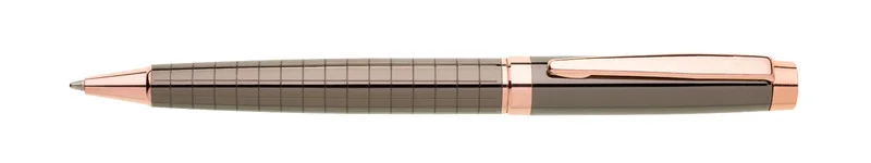 Kuličkové pero Milano - 0,8 mm, kovové, šedé Vrácení Zdarma
