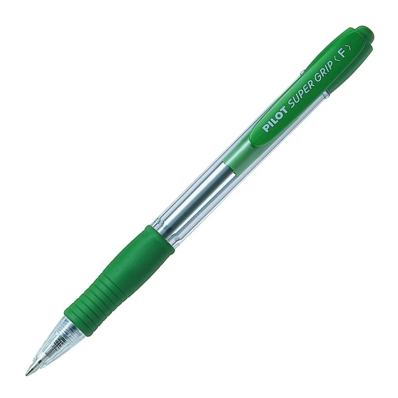Levný Kuličkové pero Pilot Super Grip 07 - 0,22 mm, plastové, zelené