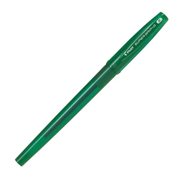 Nejlepší Cena Kuličkové pero Pilot Super Grip-G 07 - s víčkem, 0,22 mm, plastové, zelené - DOPRODEJ