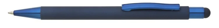 Zlevněný Kuličkové pero SALGA SOFT - 0,8 mm, kovové, modré