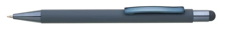 Oblíbený Kuličkové pero SALGA SOFT - 0,8 mm, kovové, modrošedé