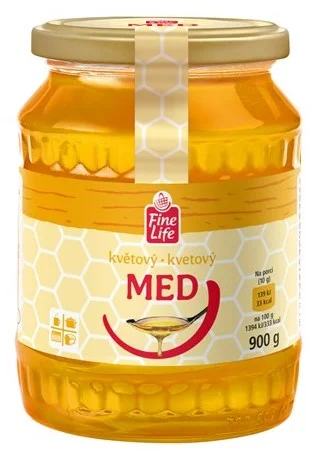 Květový med - ve sklenici, 900 g Nakupujte Hned