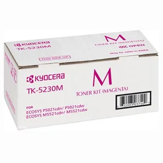 Tovární Cena Kyocera originální toner TK-5230M, magenta, 2200str., 1T02R9BNL0, Kyocera M5521cdn,M5521cdw, P5021cd,P5021cdw, O