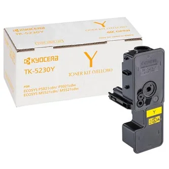 Kyocera originální toner TK-5230Y, yellow, 2200str., 1T02R9ANL0, Kyocera M5521cdn,M5521cdw, P5021cd,P5021cdw, O Originální