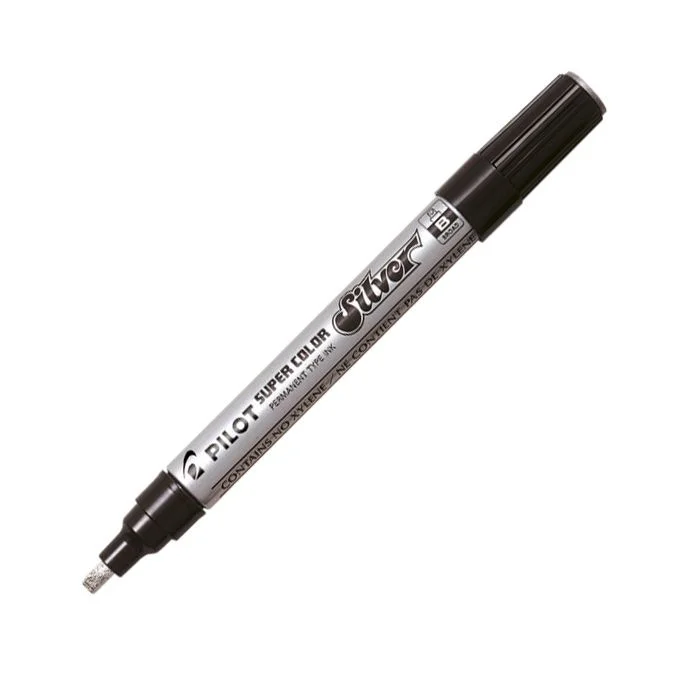 Zlevněný Lakový popisovač Pilot Super Color - klínový hrot, 2-4 mm, zlatý - DOPRODEJ