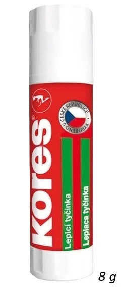 Lepící tyčinka Kores - 8 g Vysoce Kvalitní