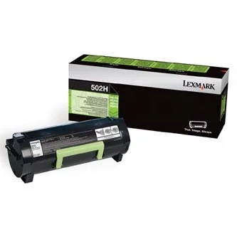 Top Prodej Lexmark originální toner 50F2H00, black, 5000str., 502H, return, high capacity, Lexmark MS310D, 310DN, 410D, 410DN