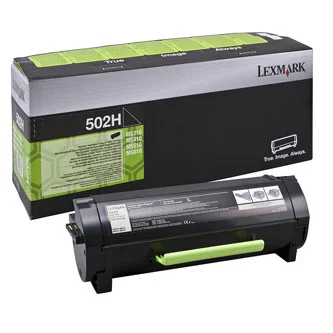 Ihned K Objednání Lexmark originální toner 50F2H0E, black, 5000str., 502H, return, high capacity, Lexmark MS310D, 310DN, 410D, 410DN