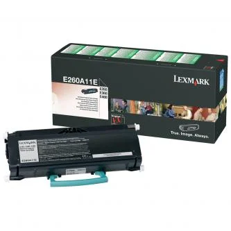 Vysoce Kvalitní Lexmark originální toner E260A11E, black, 3500str., return, Lexmark E260, E360, E460